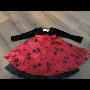 Toddler girl Christmas dress 3t